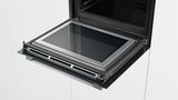 Series 8 Built-in oven with added steam and microwave function 60 x 60 cm Black HNG6764B6 HNG6764B6-4