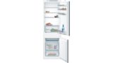 Serie | 4 Beépíthető, alulfagyasztós hűtő-fagyasztó kombináció 177.2 x 54.1 cm KIV86VS30 KIV86VS30-1