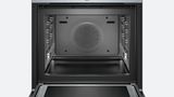Series 8 Built-in oven with microwave function 60 x 60 cm Stainless steel HMG656RS1 HMG656RS1-6