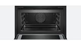 Series 8 Built-in compact oven with microwave function 60 x 45 cm Black CMG633BB1B CMG633BB1B-3