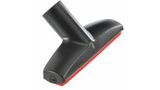 Upholstery nozzle black; standard-connection; plastic sole 00570169 00570169-1
