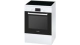 Serie | 6 free-standing induction cooker Blanc HCA748120 HCA748120-1