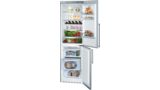 500 Series Freestanding Bottom Freezer Refrigerator 23.5'' Easy clean stainless steel B11CB50SSS B11CB50SSS-8