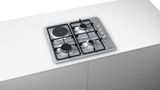 Serie | 2 Mixed hob (gas and electric) 60 cm Stainless steel PBY6C5B60O PBY6C5B60O-5