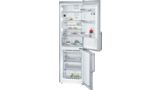 Serie | 6 Free-standing fridge-freezer with freezer at bottom 187 x 60 cm Inox-easyclean KGN36HI32 KGN36HI32-1