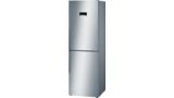 Serie | 4 Free-standing fridge-freezer with freezer at bottom 186 x 60 cm Inox-look KGN34XL35G KGN34XL35G-2