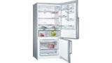 Serie 6 Alttan Donduruculu Buzdolabı 186 x 86 cm Kolay temizlenebilir Inox KGN86AI30N KGN86AI30N-2