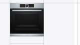Series 8 Built-in oven with added steam function 60 x 60 cm Stainless steel HRG635BS1 HRG635BS1-2