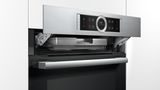 Serie | 8 built-in oven with steam-function Inox HRG6753S1 HRG6753S1-5