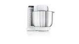 Robot compact MUM4 600 W Blanc, chrome MUM48CR1 MUM48CR1-3