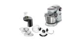 Robot de cuisine OptiMUM 1400 W Argent, noir MUM9D64S11 MUM9D64S11-1