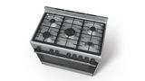 Serie | 4 Dual fuel range cooker Stainless steel HSB738354A HSB738354A-2