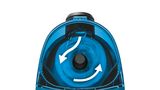 Bagless vacuum cleaner GS-10 Blue BGC1U1550 BGC1U1550-3