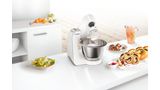 Compacte keukenrobot CreationLine 1000 W Wit, zilver MUM58253 MUM58253-2
