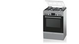 Series 2 Freestanding dual fuel cooker Stainless steel HGD645355M HGD645355M-2