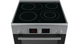 Serie | 4 Free-standing electric cooker Stainless steel HCA854450A HCA854450A-4