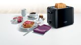 Kompaktný toaster ComfortLine Čierna TAT6A113 TAT6A113-2