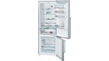 Serie 6 Alttan Donduruculu Buzdolabı 193 x 70 cm Kolay temizlenebilir Inox KGN56HI40N KGN56HI40N-2