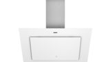 iQ500 Væghængt emhætte 90 cm Klart glas med hvidt tryk, Hvid LC98KLP20 LC98KLP20-1