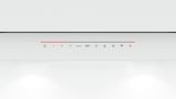 Serie | 6 Wall-mounted cooker hood 90 cm clear glass white printed DWF97KR20B DWF97KR20B-2