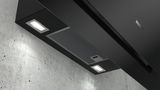 iQ500 Væghængt emhætte 90 cm klart glas med sort tryk, Sort LC98KLV60 LC98KLV60-3