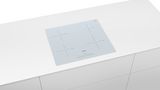 Serie 6 Piano cottura a induzione 60 cm Bianco, senza profili PUE612FF1J PUE612FF1J-4
