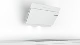 Serie | 6 wall-mounted cooker hood 90 cm clear glass white printed DWK97JR20 DWK97JR20-7