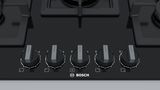 Series 6 Gas cooktop 75 cm Tempered Glass, Black PPQ7A6B20A PPQ7A6B20A-3