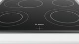 Series 4 Electric hob 60 cm control panel on the cooker, Black, surface mount with frame NKH645GA1M NKH645GA1M-3