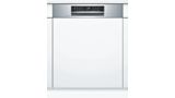 Series 6 semi-integrated dishwasher 60 cm Stainless steel SMI68PS01H SMI68PS01H-1