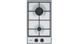 Serie | 4 Domino plinska ploča za kuhanje 30 cm Nehrđajući čelik PGB3B5B80 PGB3B5B80-1