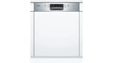 Series 4 semi-integrated dishwasher 60 cm Stainless steel SMI46KS00T SMI46KS00T-1