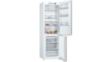 Série 4 Réfrigérateur combiné pose-libre 186 x 60 cm Blanc KGN36VW35 KGN36VW35-1