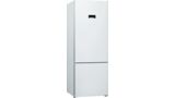 Serie | 4 free-standing fridge-freezer with freezer at bottom 193 x 70 cm White KGN56VW30U KGN56VW30U-1