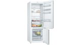 Serie | 4 free-standing fridge-freezer with freezer at bottom 193 x 70 cm White KGN56VW30U KGN56VW30U-2