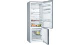 Serie | 4 Samostojeći hladnjak sa zamrzivačem na dnu 193 x 70 cm Izgled nehrđajućeg čelika KGN56XL30 KGN56XL30-2