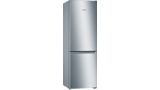 Serie 2 Alttan Donduruculu Buzdolabı 186 x 60 cm Inox Görünümlü KGN36NLE0N KGN36NLE0N-1