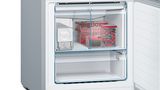 Serie | 6 free-standing fridge-freezer with freezer at bottom, glass door 193 x 70 cm Black KGN56LB40I KGN56LB40I-3