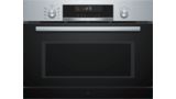 Series 6 Built-in compact microwave with steam function 60 x 45 cm Stainless steel COA565GS0 COA565GS0-1