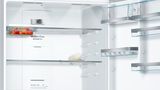 Serie 6 Alttan Donduruculu Buzdolabı 186 x 86 cm Kolay temizlenebilir Inox KGN86AI4MO KGN86AI4MO-4