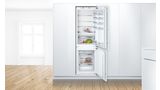Serie 6 Integreerbare koel-vriescombinatie met bottom-freezer 177.2 x 55.8 cm Vlakscharnier KIS86AFE0 KIS86AFE0-2