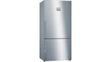 Serie | 6 Réfrigérateur-congélateur pose libre avec compartiment congélation en bas 186 x 86 cm inox AntiFingerprint KGN86AI4P KGN86AI4P-1