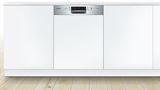 Serie | 4 semi-integrated dishwasher 60 cm edelstaal SBI46MS03E SBI46MS03E-2