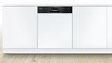Serie | 4 Lave-vaisselle intégrable avec bandeau 60 cm Noir SMI46IB05E SMI46IB05E-2