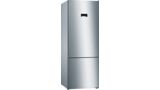 Serie 4 Alttan Donduruculu Buzdolabı 193 x 70 cm Kolay temizlenebilir Inox KGN56VI30N KGN56VI30N-1