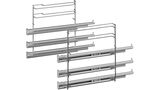 Full extension rails 3-fold 3-level telescopic oven rails - full extendable not for pyrolysis, max. 12 kg 00708430 00708430-1