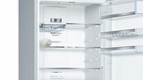 Serie | 6 Free-standing fridge-freezer with freezer at bottom, glass door Black, 70 cm KGN56LB40O KGN56LB40O-4