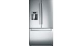 800 Series French Door Bottom Mount Refrigerator 36'' Stainless Steel, Easy clean stainless steel B26FT50SNS B26FT50SNS-1