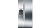 300 Series Freestanding Counter-Depth Side-by-Side Refrigerator 36'' Easy clean stainless steel B20CS30SNS B20CS30SNS-2