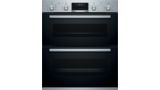 Serie | 6 Built-under double oven Stainless steel NBA5350S0B NBA5350S0B-1